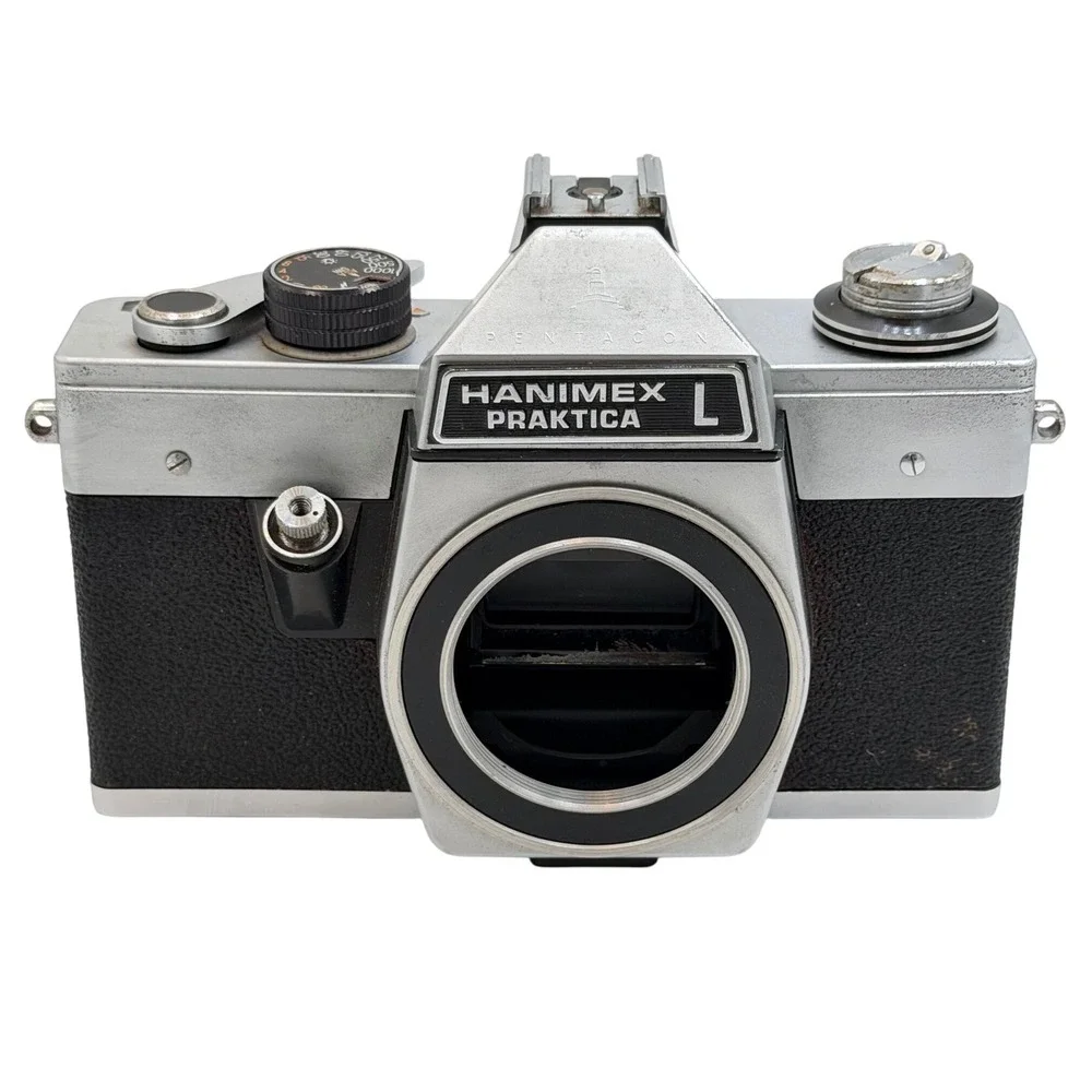 Hanimex Praktica L 35mm SLR Film Camera Body Pentacon East Germany M42 Mount